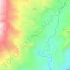 Wolojita topographic map, elevation, terrain