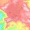 Al Far` topographic map, elevation, terrain