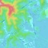 河坑 topographic map, elevation, terrain