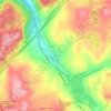 Elmhurst topographic map, elevation, terrain