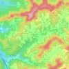 Maple Fork topographic map, elevation, terrain