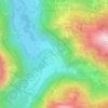 Vusanje topographic map, elevation, terrain