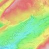 Les Berthets topographic map, elevation, terrain