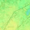 Berkhoek topographic map, elevation, terrain