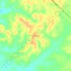 Sidomukti topographic map, elevation, terrain
