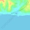 Branta Pasisir topographic map, elevation, terrain