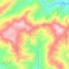 Amandraya topographic map, elevation, terrain