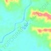 Kaureh topographic map, elevation, terrain