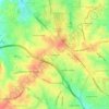 Westwood topographic map, elevation, terrain