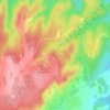 La Servie topographic map, elevation, terrain