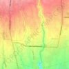 Kemenuh topographic map, elevation, terrain