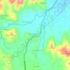 Tompaso Baru Dua topographic map, elevation, terrain