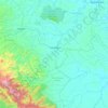 Pelawan topographic map, elevation, terrain