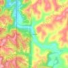 Crows Mills topographic map, elevation, terrain