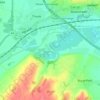 Sheffield Bottom topographic map, elevation, terrain