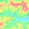 Ponte Tesino topographic map, elevation, terrain