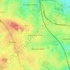 Sharmans Cross topographic map, elevation, terrain