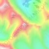 Wind Mountain topographic map, elevation, terrain