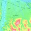 Kimbanseke topographic map, elevation, terrain