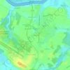 Les Brossards topographic map, elevation, terrain
