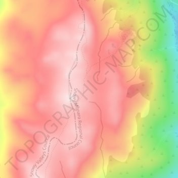 The Rolling Ground topographic map, elevation, terrain