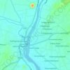 Komarapalayam topographic map, elevation, terrain