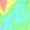 Nanson topographic map, elevation, terrain