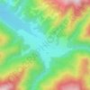 Poiana Mărului topographic map, elevation, terrain