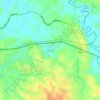 Kopo topographic map, elevation, terrain