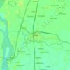 Dalkola topographic map, elevation, terrain