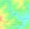 T.Pudur topographic map, elevation, terrain