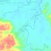 Rambah topographic map, elevation, terrain