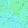 Bonita Isles topographic map, elevation, terrain