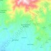 Dulce Nombre de María topographic map, elevation, terrain