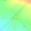 Asop topographic map, elevation, terrain