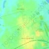 North Garth topographic map, elevation, terrain