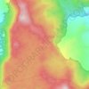 Bentenge topographic map, elevation, terrain