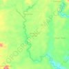 Muara Dua Kisam topographic map, elevation, terrain