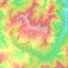 Spinello topographic map, elevation, terrain