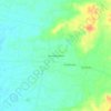 Ban Chak Thong Luang topographic map, elevation, terrain