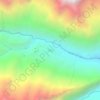 Lho topographic map, elevation, terrain