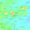 Nakasongola topographic map, elevation, terrain