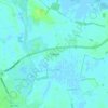 Tickton topographic map, elevation, terrain