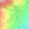 La Flora topographic map, elevation, terrain