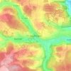 Deufringen topographic map, elevation, terrain