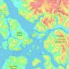 Dry Island topographic map, elevation, terrain