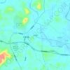 白苏塘 topographic map, elevation, terrain