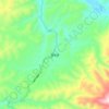 黄草镇 topographic map, elevation, terrain