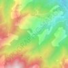 Los Masos topographic map, elevation, terrain