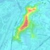 Kopungit topographic map, elevation, terrain